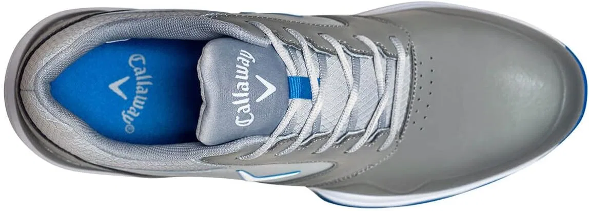 Водонепроницаемые гольф-ботинки Callaway Golf Chev LS, Grey / Blue — фото 3