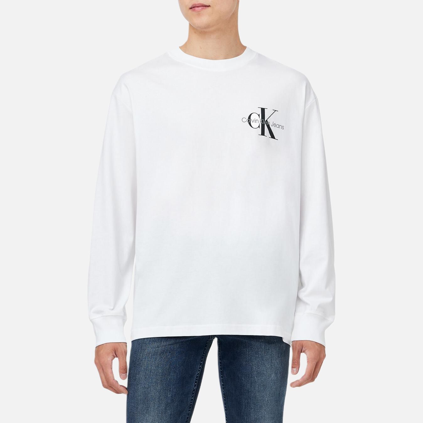 Calvin Klein Футболка Unisex ярко-белая — фото 4