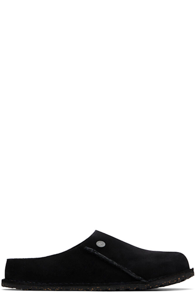 

Черные обычные замшевые кожаные мокасины Zermatt 365 Birkenstock