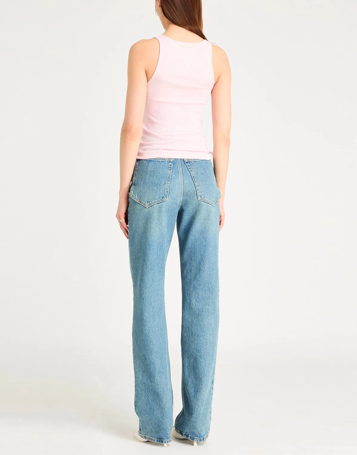 Топ с логотипом Jacquemus розовый — фото 3