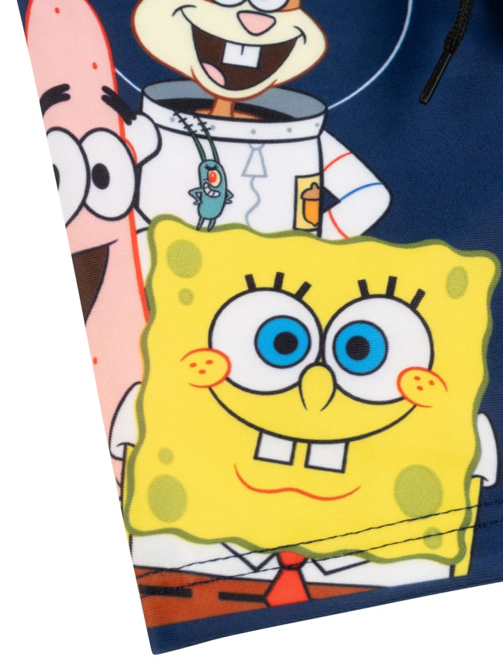 SpongeBob Плавки и купальные штаны Губки Боба Квадратные Штаны синего цвета — фото 3