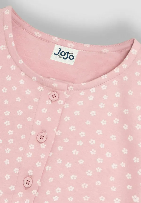 Платье-Джерси прямого кроя с пуговицами спереди Jojo Maman Bébé, Pink — фото 3