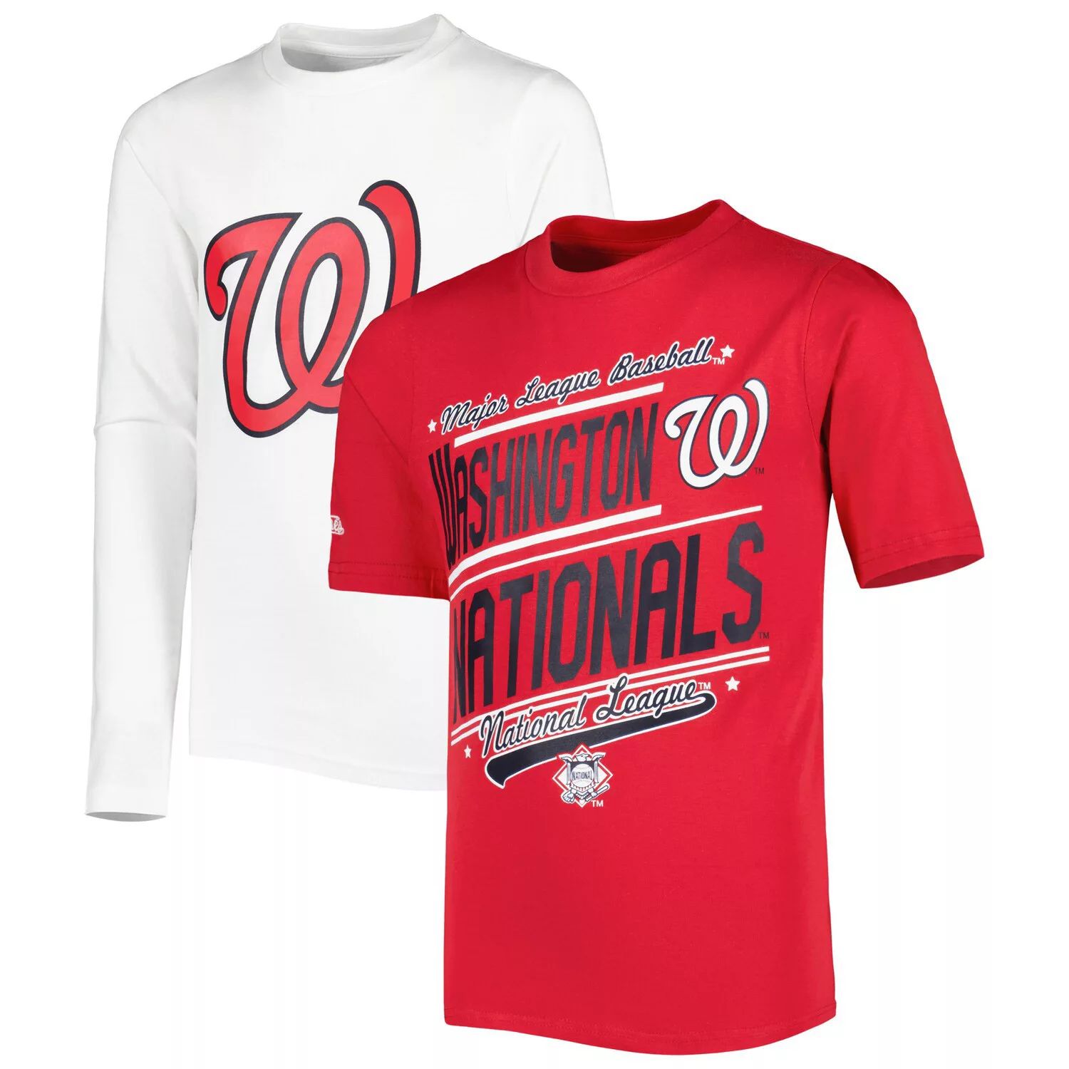 

Комплект красных/белых комбинированных футболок Youth Stitches Washington Nationals Stitches, Красный, Комплект красных/белых комбинированных футболок Youth Stitches Washington Nationals Stitches