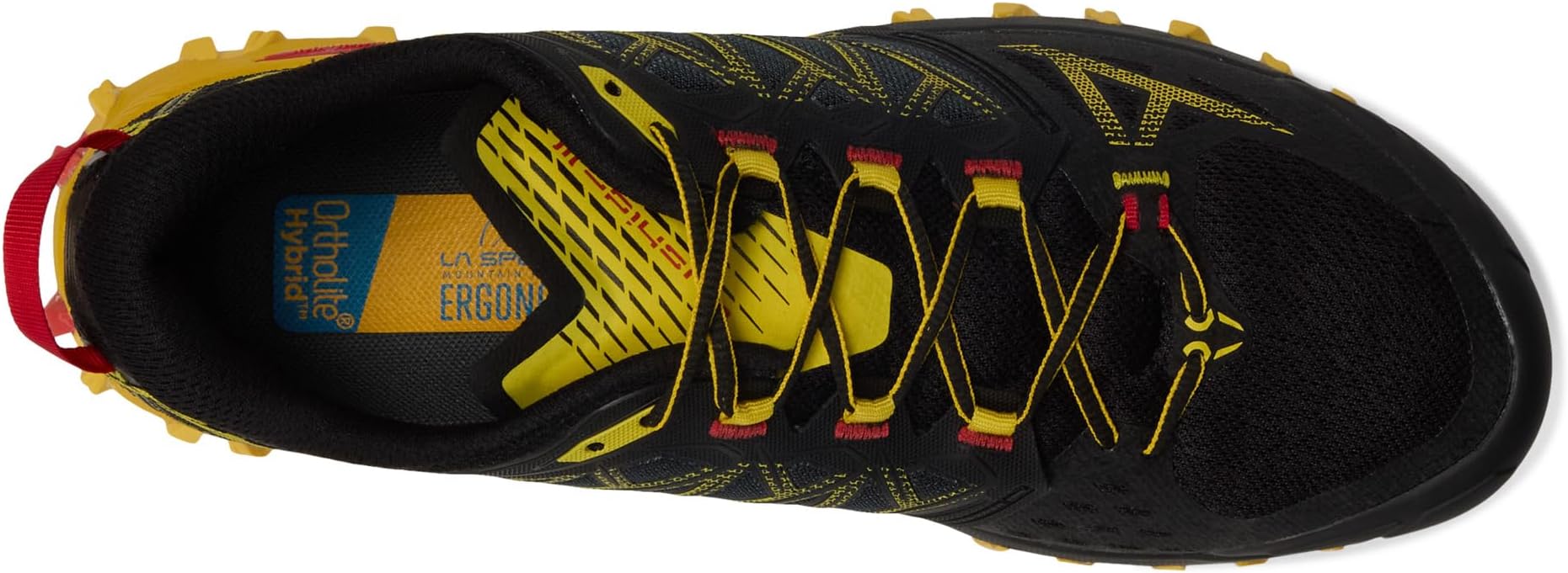 Кроссовки La Sportiva Bushido III, цвет Black/Yellow — фото 2