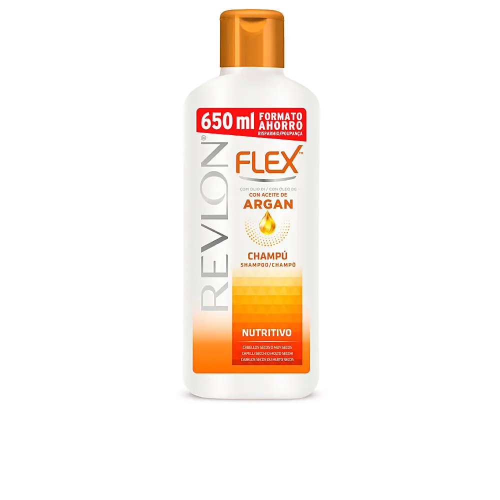 

Шампунь Flex keratin shampoo nourishing argan oil Revlon Mass Market, 650 мл.