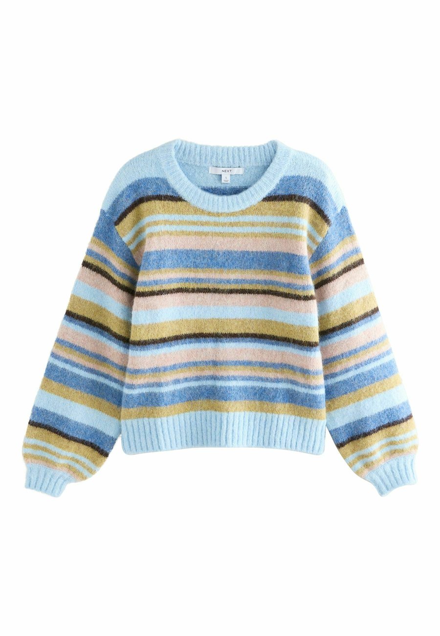 

Джемпер Next CREW NECK, Multi Blue Stripe/Blue
