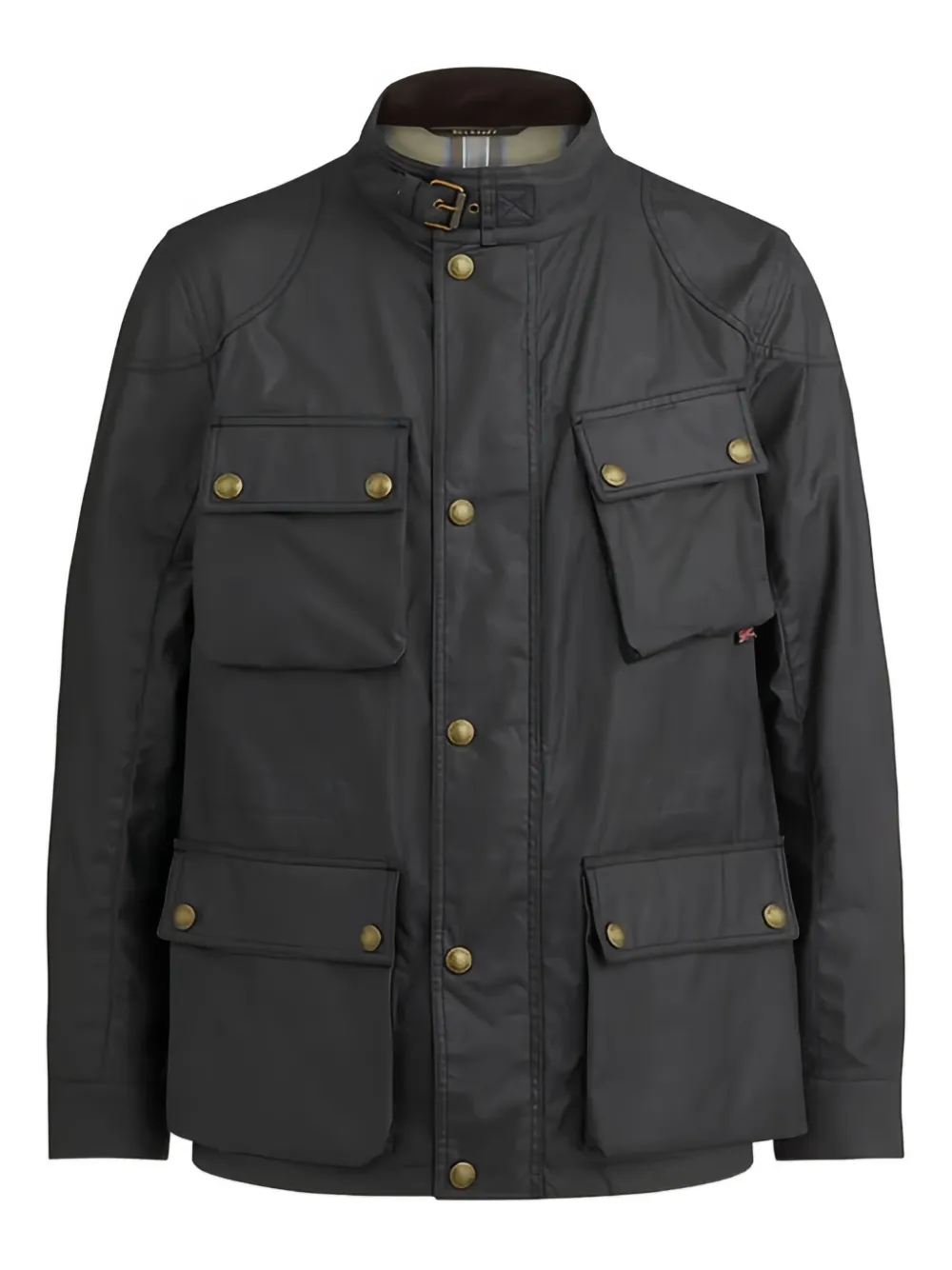 

Военная куртка с накладными карманами Belstaff, черный