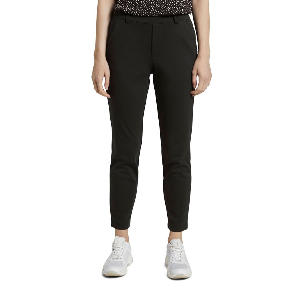 

Брюки Tom Tailor Relaxed-Fit With Elastic Waistband, черный