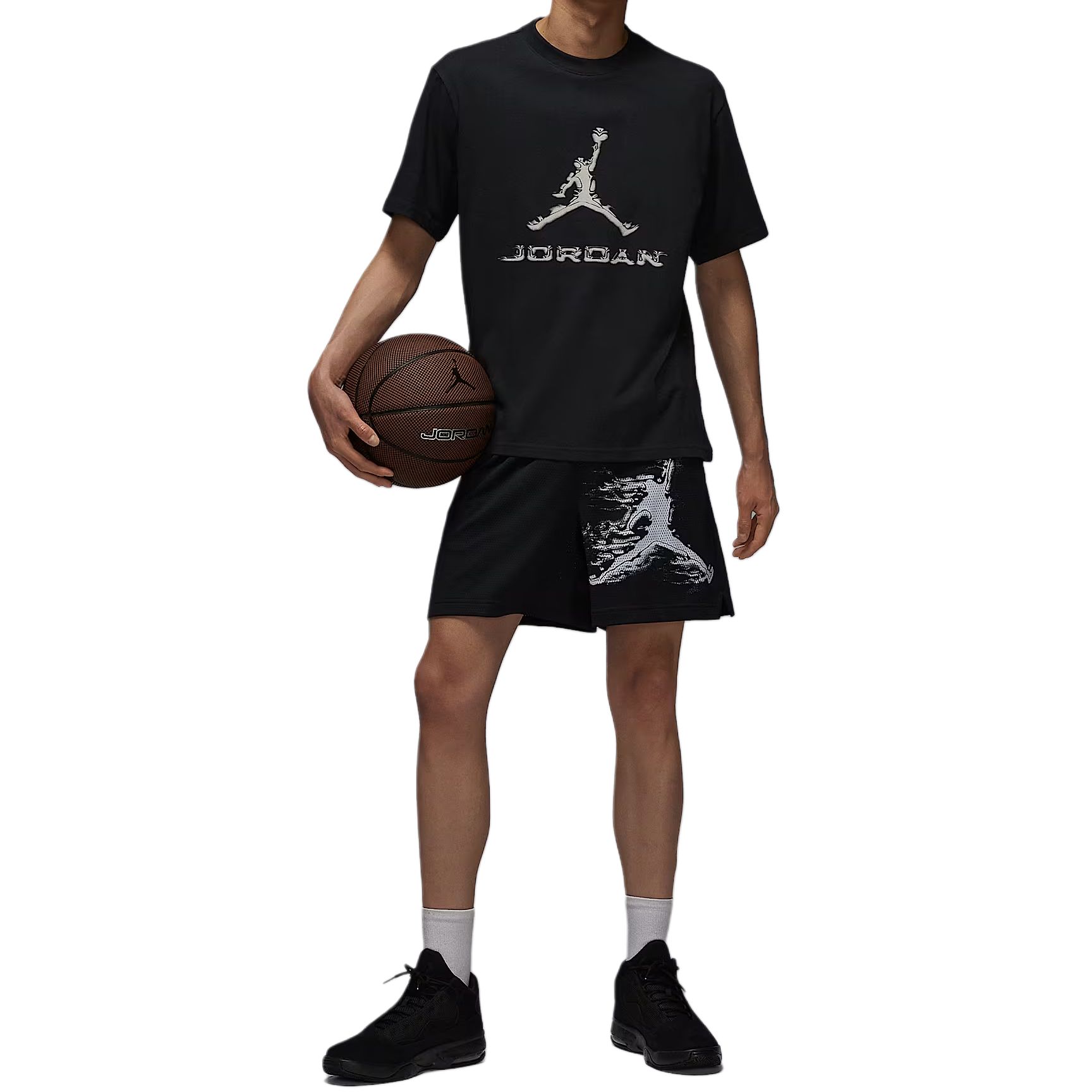 Спортивные шорты мужские Dri FIT Jumpman Casual Jordan, черный — фото 2
