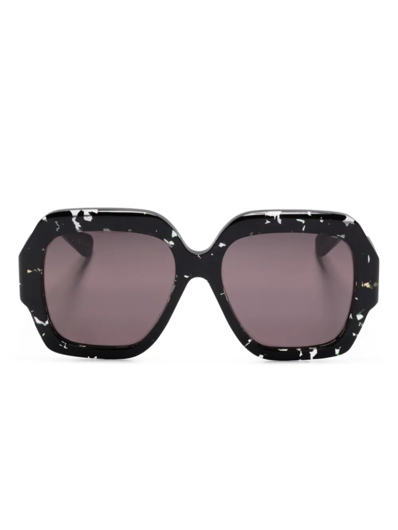 

Chloé Eyewear солнцезащитные очки с логотипом, черный
