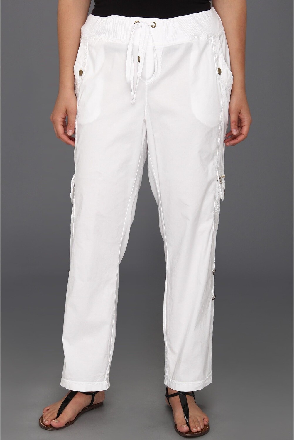 

Брюки XCVI Plus Size Plus Size Temecula Cargo Pant, белый