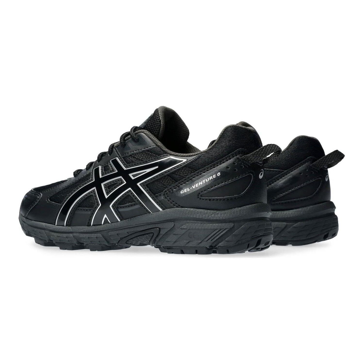 Кроссовки детские Gel-Venture 6 GS Asics, черный — фото 2