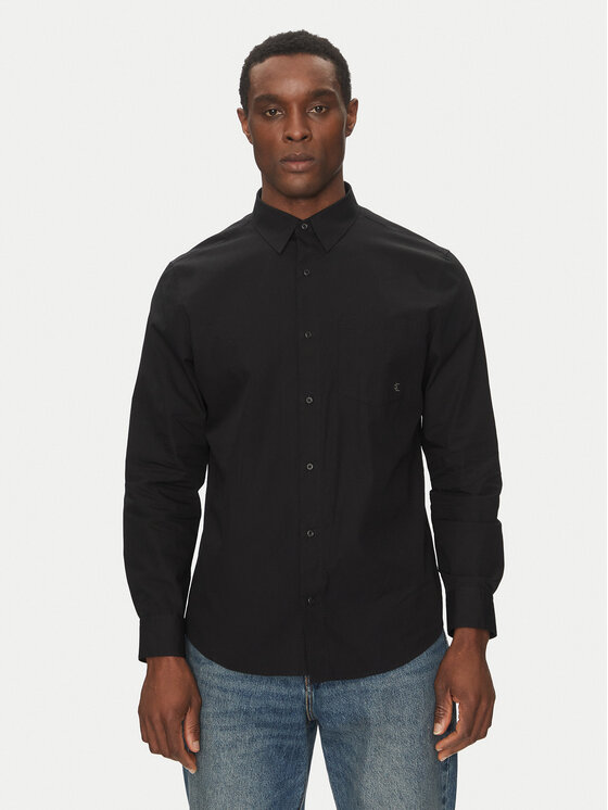 

Рубашка обычного кроя LV040QM160 Calvin Klein Jeans, черный