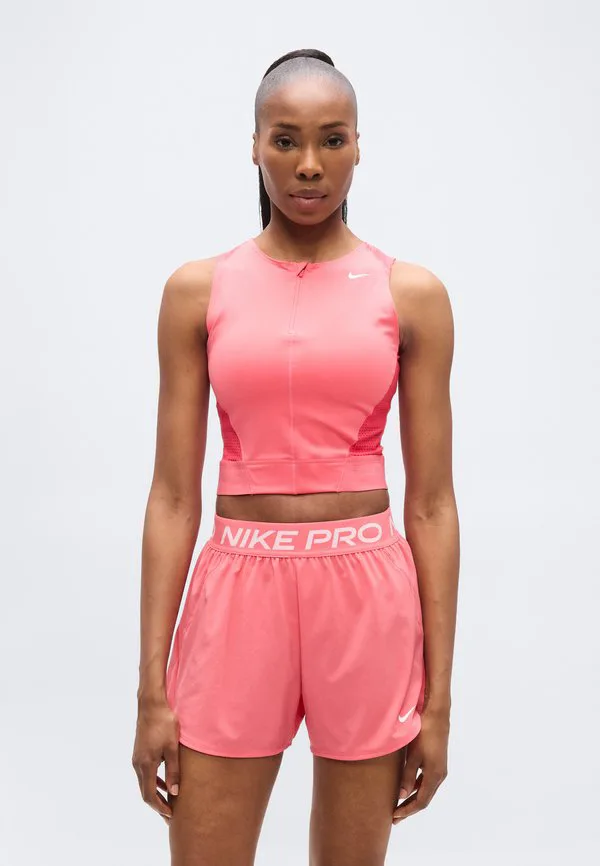 Майка Nike Performance, Sea Coral/Bleached Coral/White