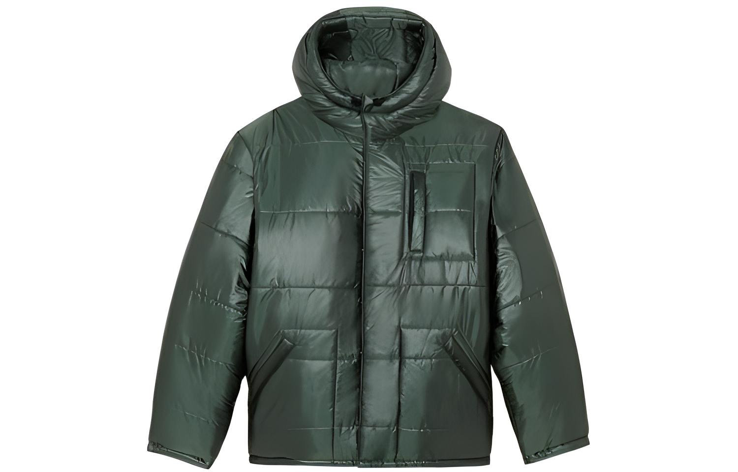 

Maison Kitsune Пуховик SS22 Унисекс Зеленый, Green