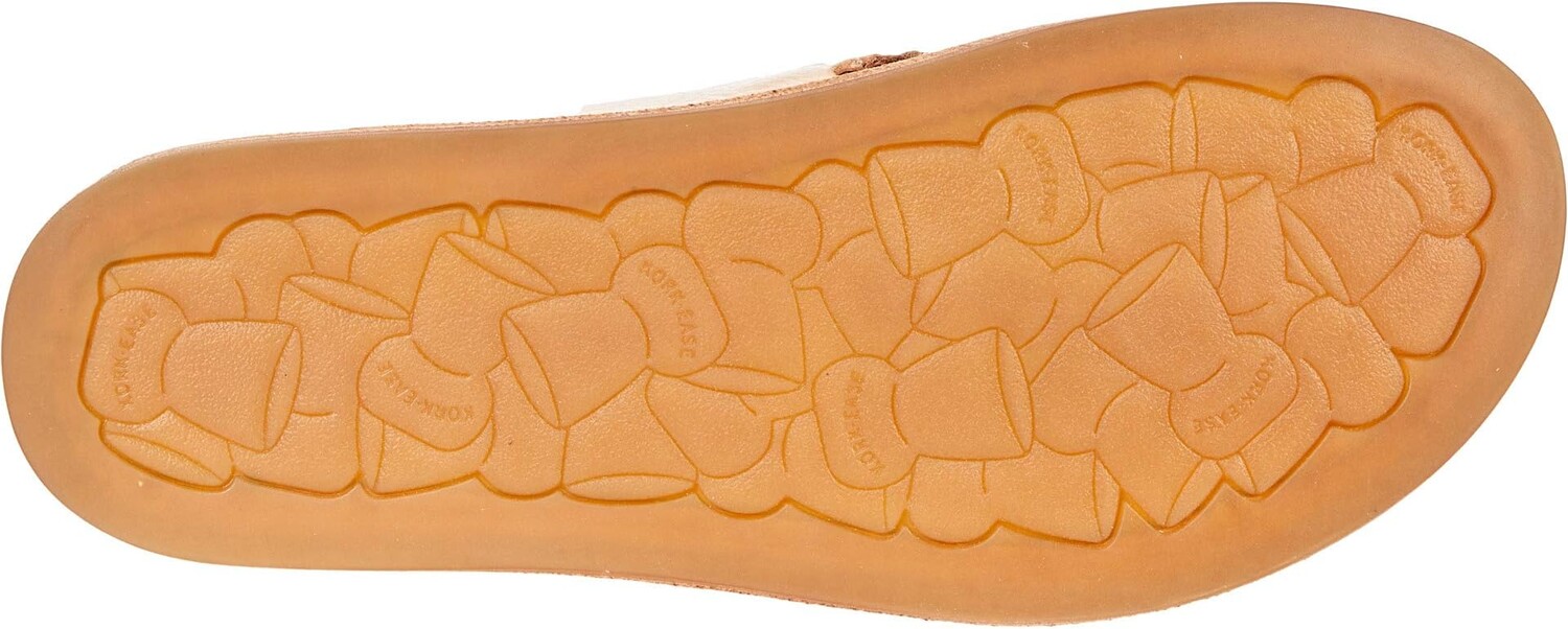 Сандалии на плоской подошве Tutsi Cross Band Kork-Ease, цвет Natural — фото 3