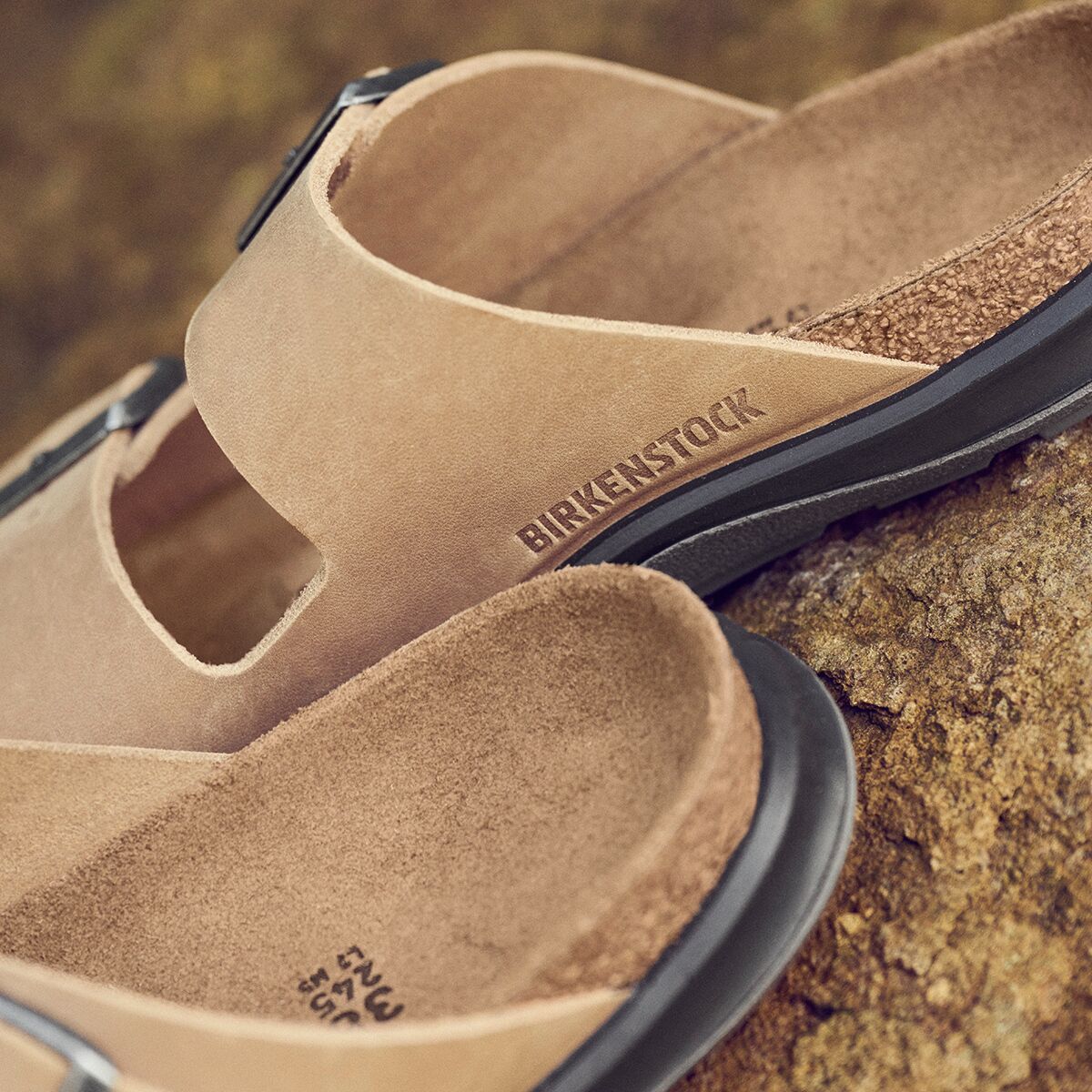 Аризона прочные сандалии Birkenstock, цвет tobacco oiled leather — фото 4