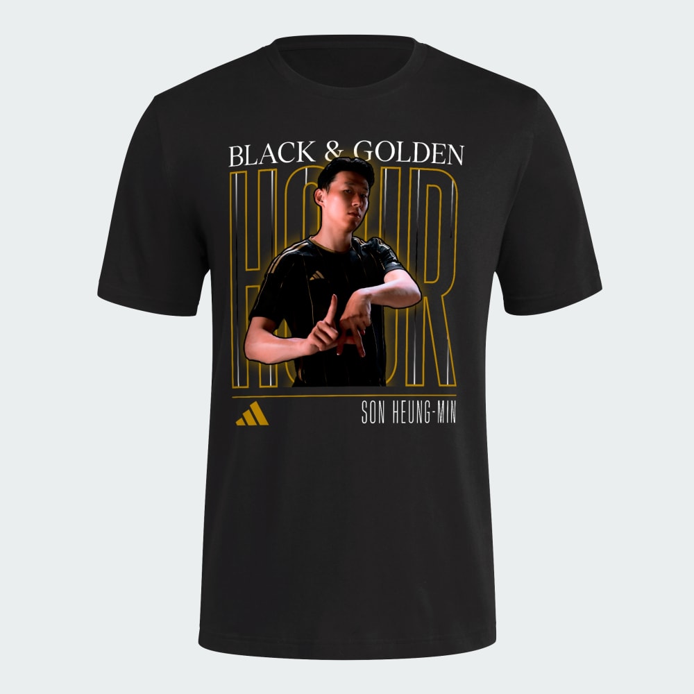 

Футболка Adidas Son Golden Hour Tee, черный