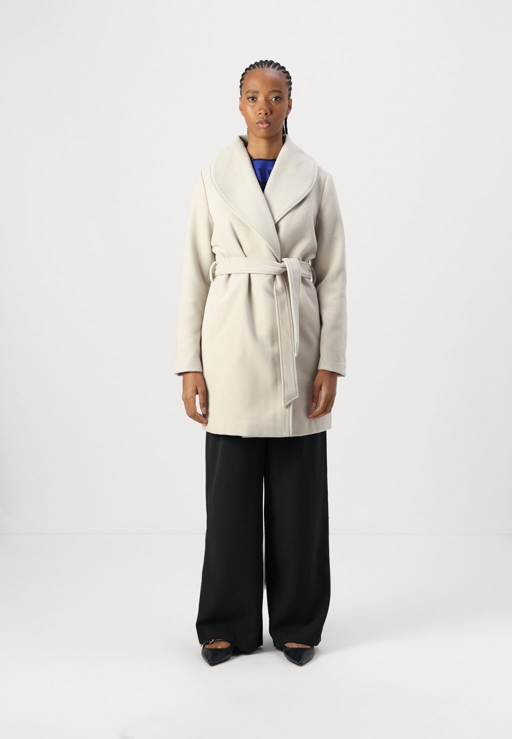 

Классическое пальто JDYFRANKIE SHAWL COAT JDY, серо-коричневый