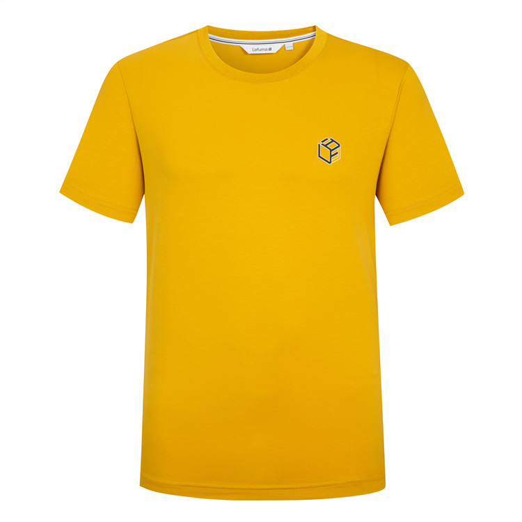 

Футболка мужская с круглым вырезом, умеренный прямой крой Lafuma, ginger желтый y5