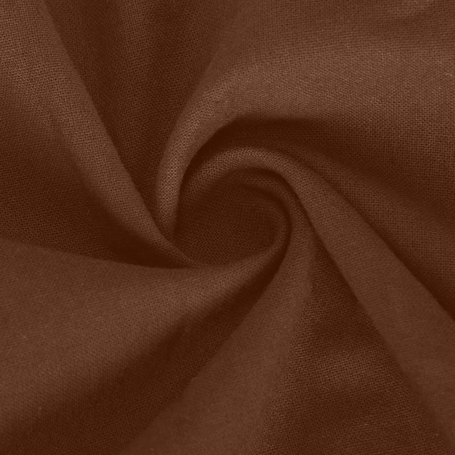 Женские капри Cotton Linen, прямые, свободные, с карманами, коричневый — фото 4