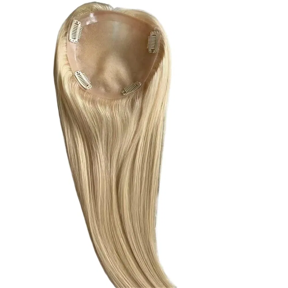 Накладка для волос Remy Real Hair Topper Blonde Qrstuvxzy