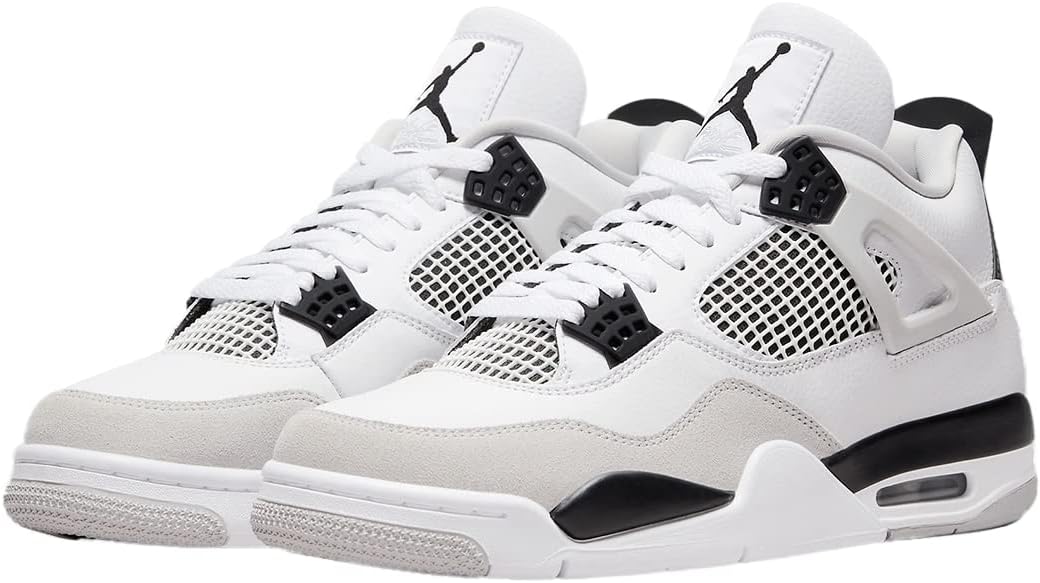 Мужские кроссовки Nike Air Jordan 4 Retro, черный — фото 4