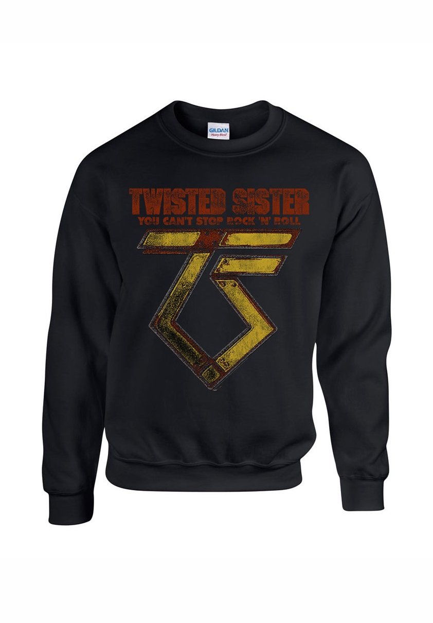 

Толстовка TWISTED SISTER YOU CAN'T STOP ROCK ´N´ ROLL rockshirts, черный