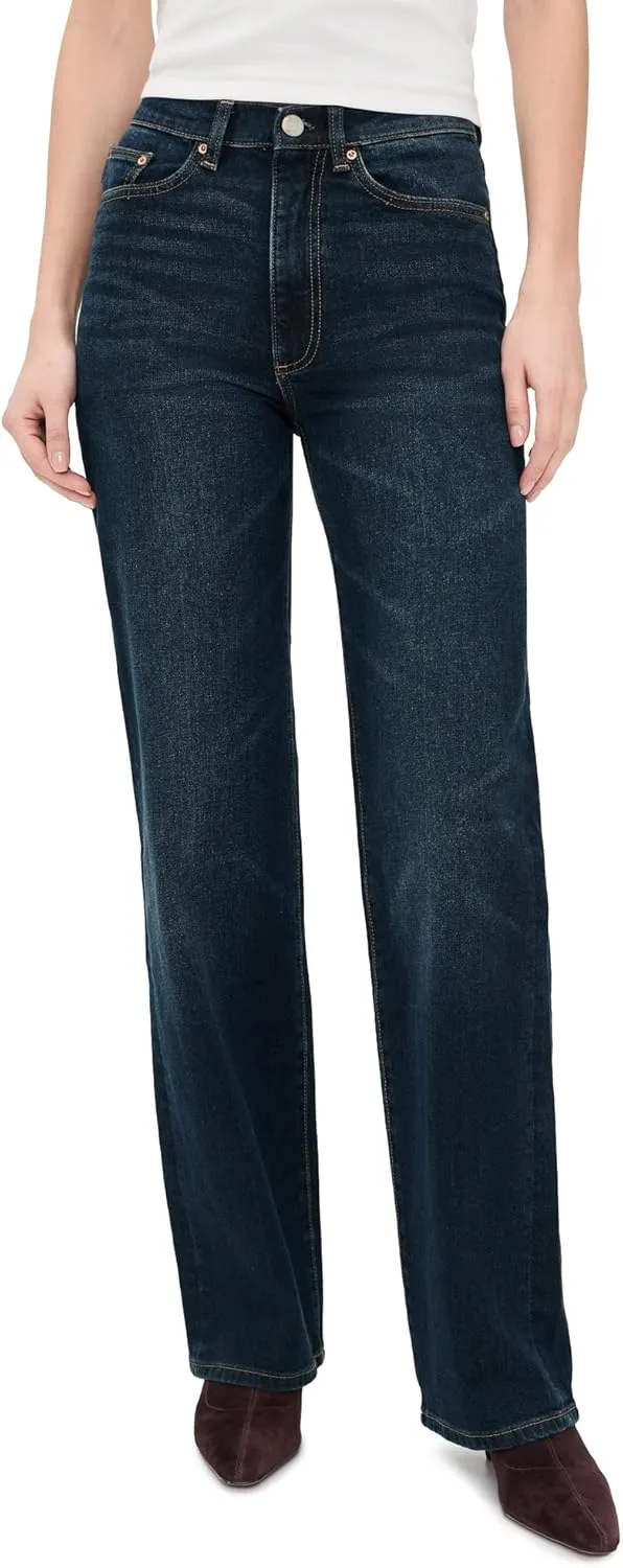 

DL1961 Женские джинсы Karmine Refined Wide Leg SculptSystem High Rise