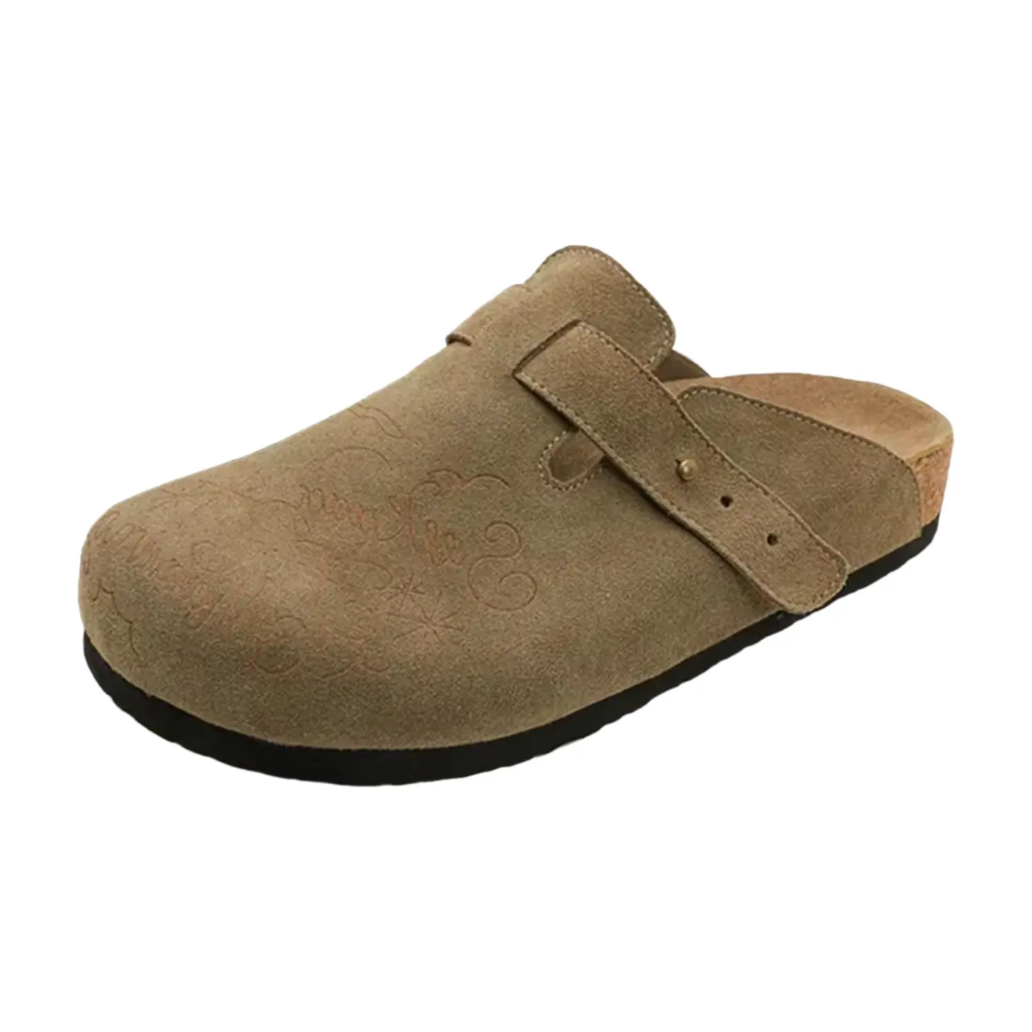 

ABCYLM Мужские закрытые тапочки-сандалии, цвет Sand