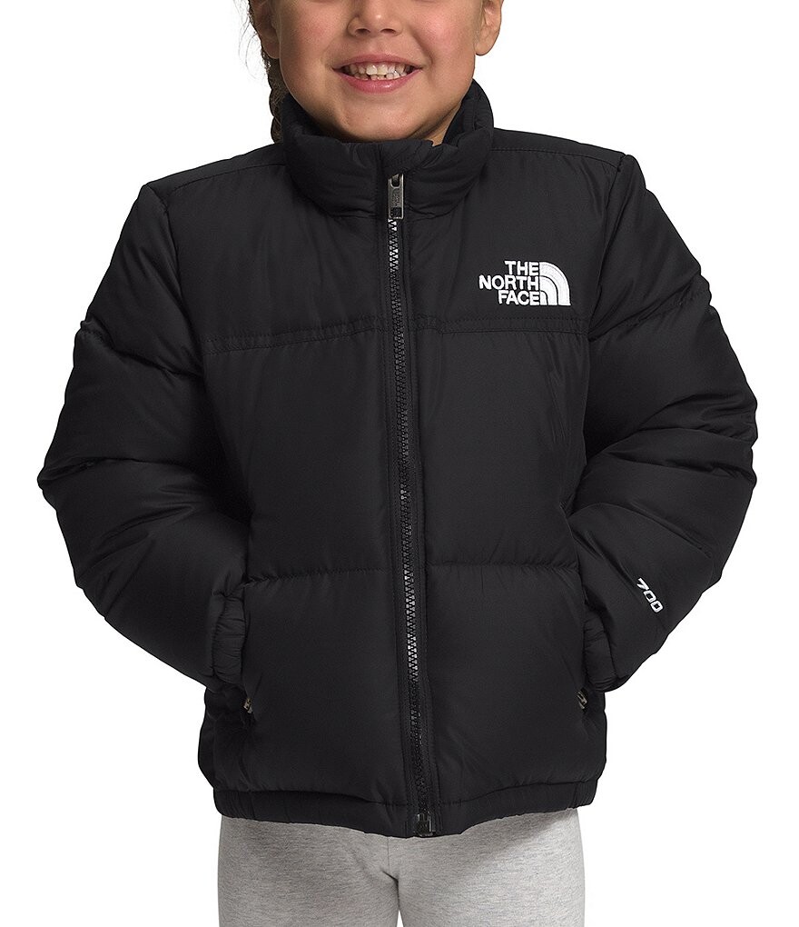 

Куртка Nuptse 1996 года с длинными рукавами The North Face Little Boys 2T-7, черный