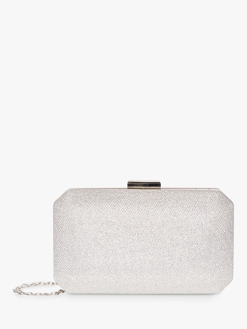 

Клатч Paradox London Dulcie Box, серебряный, Серый, Клатч Paradox London Dulcie Box, серебряный
