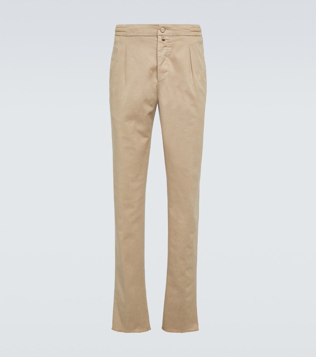 

Прямые брюки Kiton, бежевый
