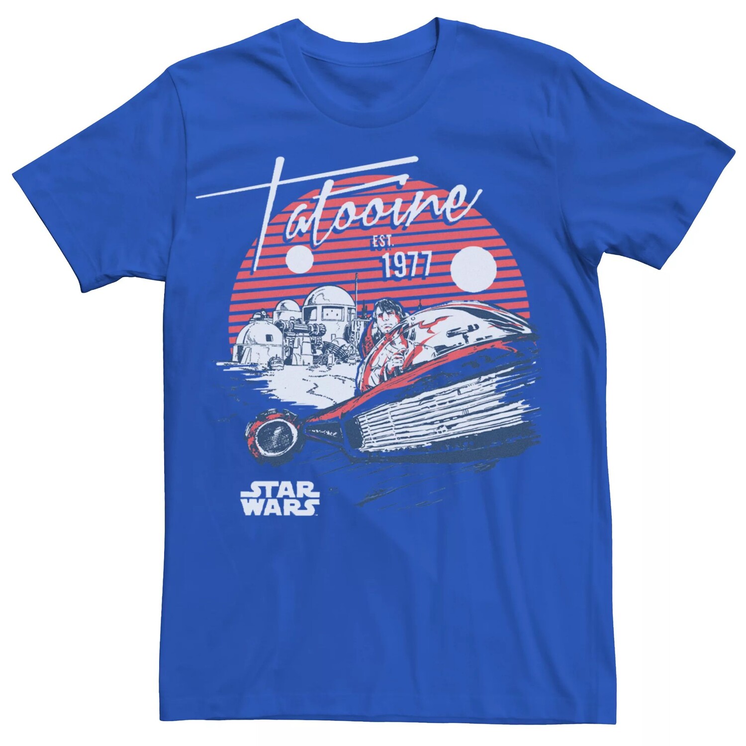 

Мужская футболка A New Hope Ep4 Tatooine Rush Licensed Character