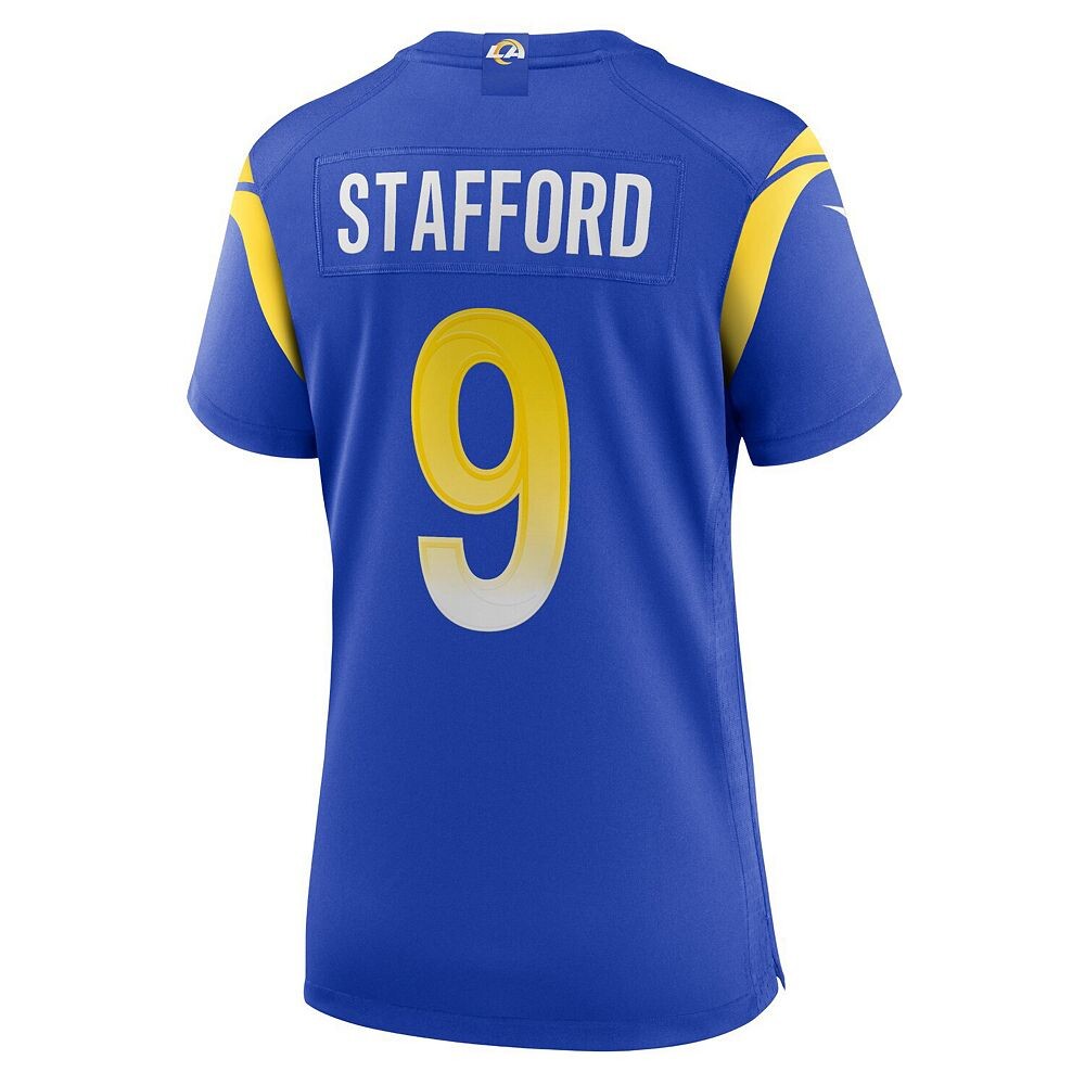 Женское джерси Nike Matthew Stafford Royal Los Angeles Rams Game, цвет Lar Blue — фото 4