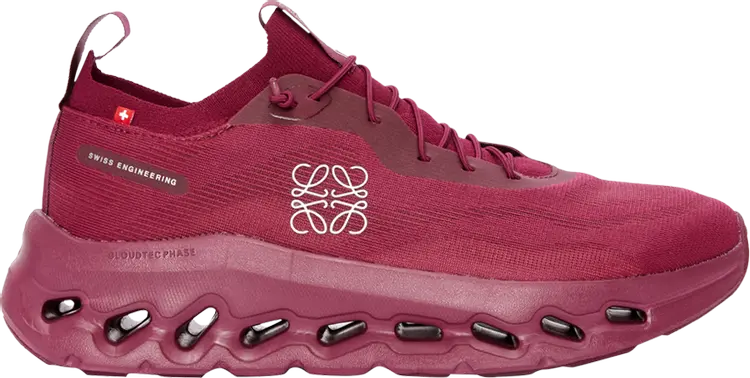 Кроссовки Loewe x Wmns Cloudtilt 'Beet Red', красный