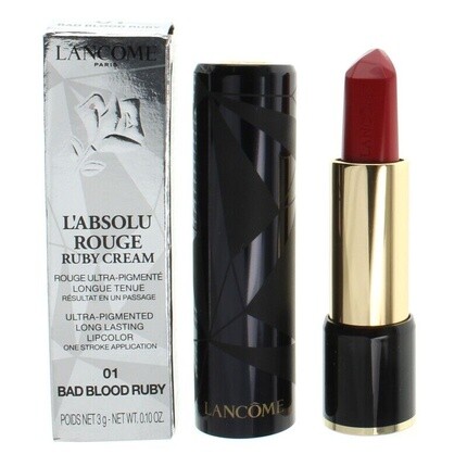

Кремовая губная помада Lancome L'Absolu Rouge 01 Bad Blood Ruby, Lancome