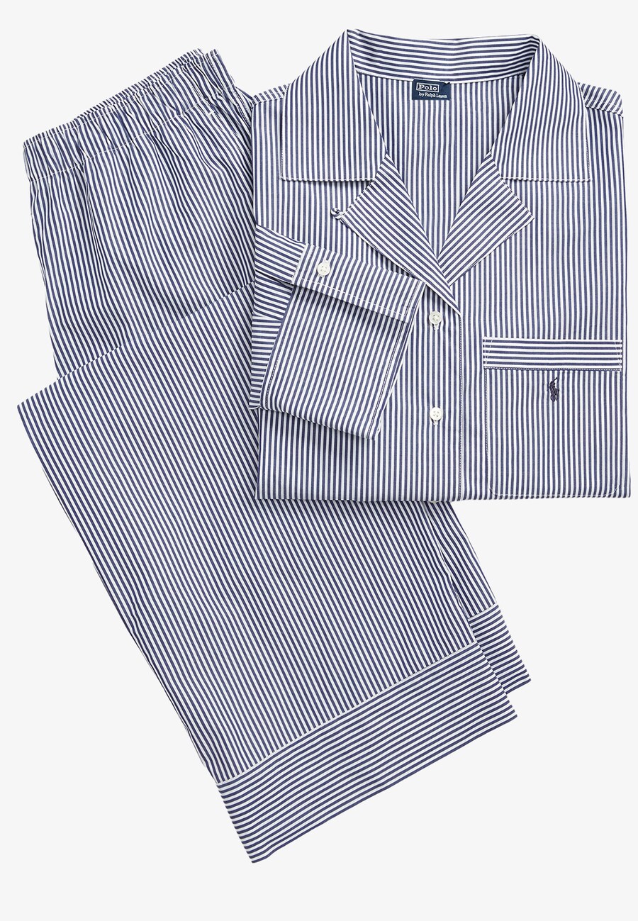 

Пижама Polo Ralph Lauren Long Sleeve PJ Set, синий
