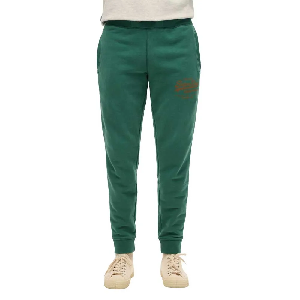 

Джоггеры Superdry Classic Vl Graphic, зеленый