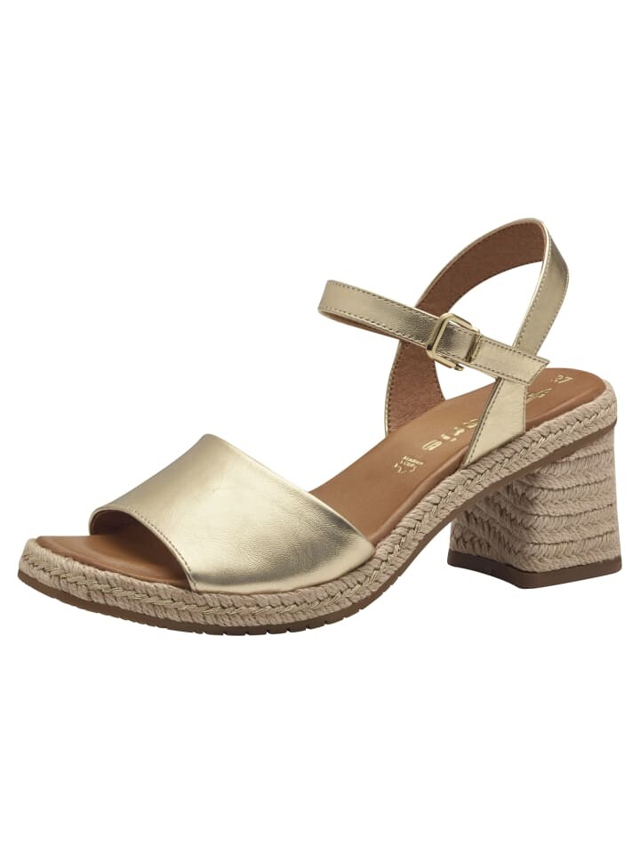 

Сандалии на плоской подошве Tamaris Sandalette, золотой