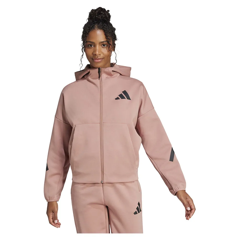 

Толстовка adidas Z.N.E full zip, розовый