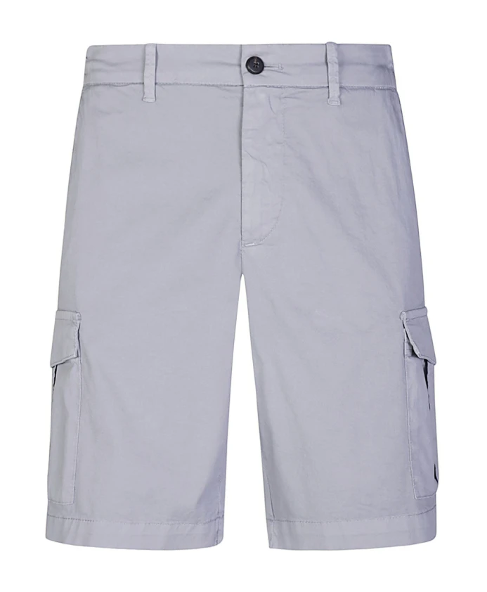 

Бермудские шорты-карго с эластичным поясом Eleventy, синий