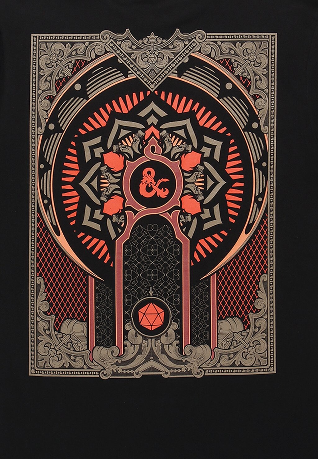 

Футболка с принтом DUNGEONS AND DRAGONS PLAYERS HANDBOOK Henry Tiger, черный