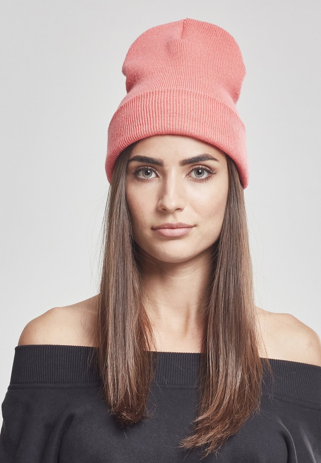 

Шапка YUPOONG HEAVYWEIGHT LONG Flexfit, цвет coral