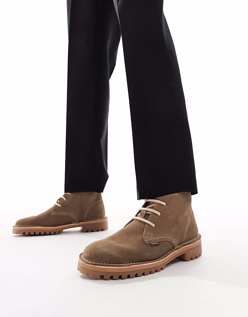 

Ботинки Barbour Hobart на шнуровке из пустынной замши