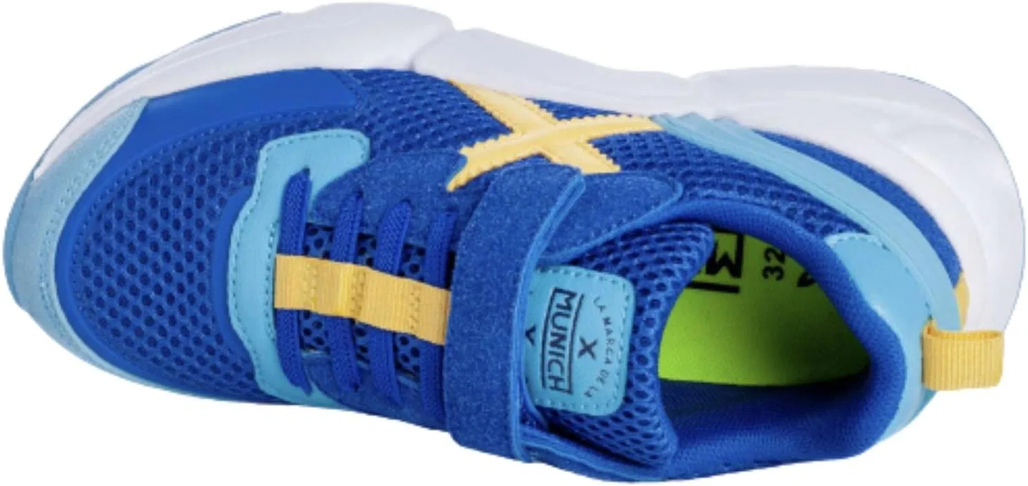 Кроссовки Munich Unisex Mini Track VCO 41, Blau — фото 4