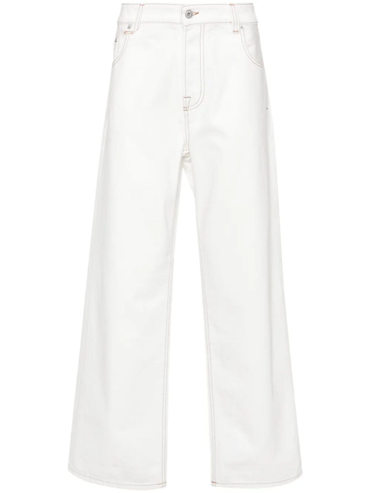 

Jacquemus джинсы Le de Nîmes Large свободного кроя, белый