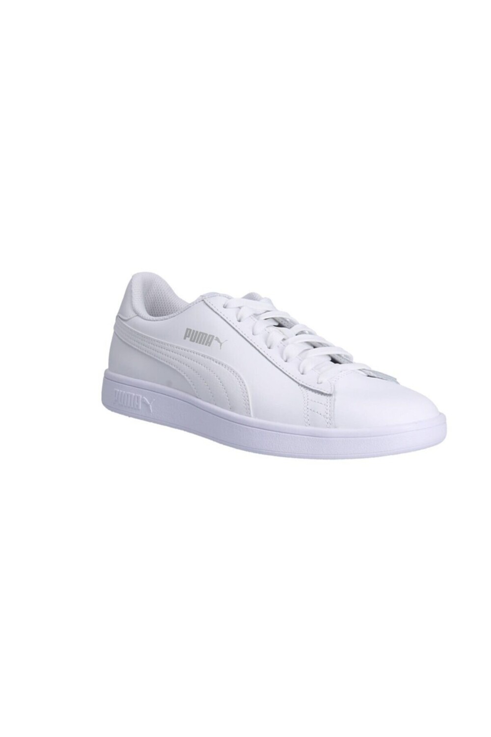 

Мужские кожаные кроссовки PUMA SMASH V2 L White White Puma, белый