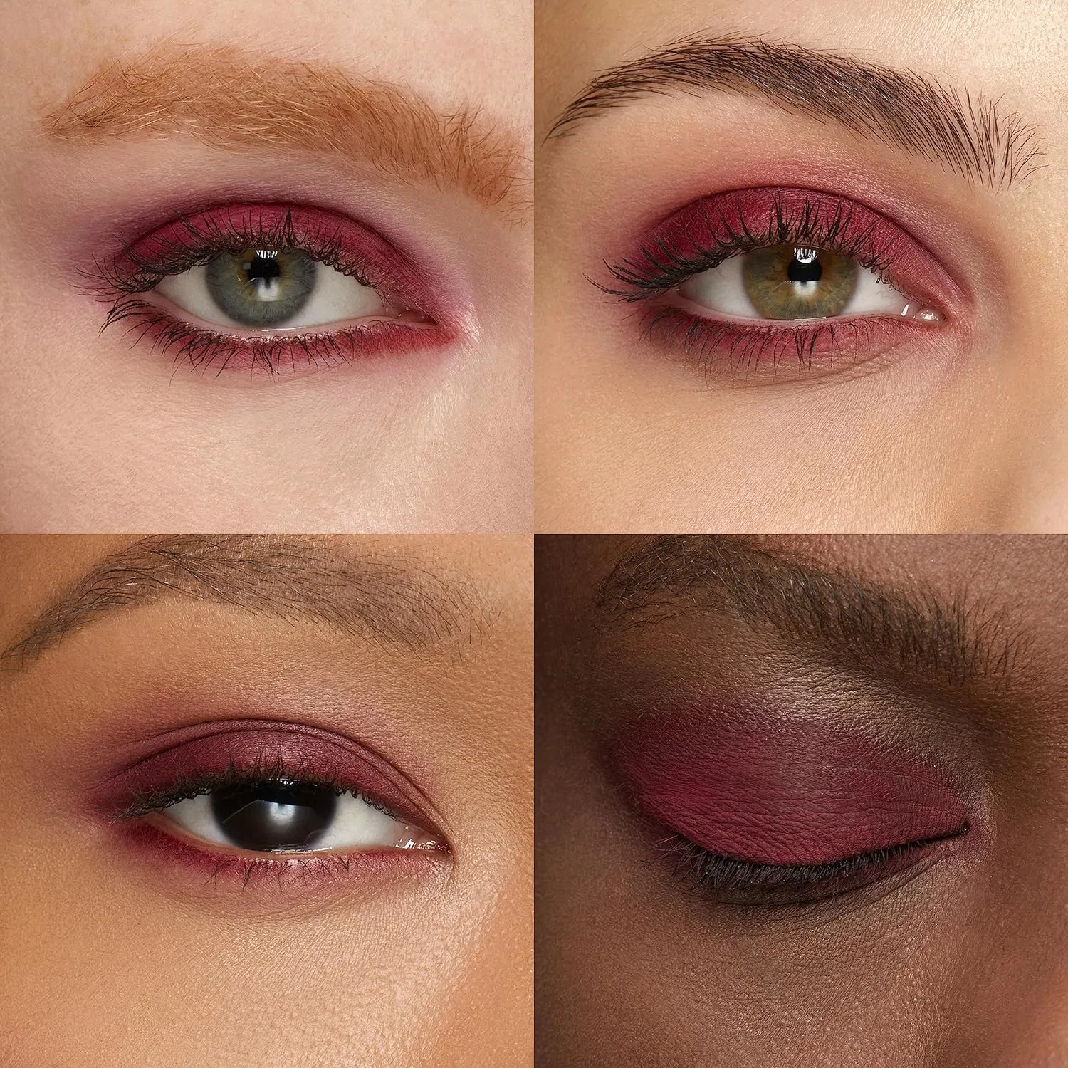 Стойкие высокопигментированные тени для век «High Pigment Eyeshadow 42» от KIKO Milano Kiko Milano, 42 Matte Cherry Red — фото 3