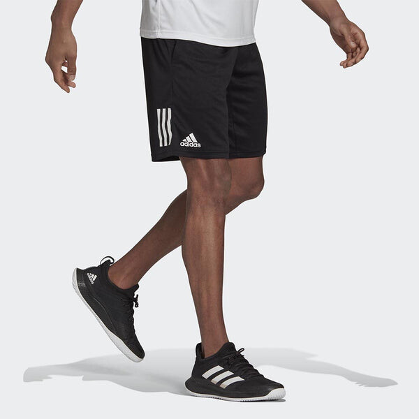 Шорты mens sports quick-dry tennis shorts black Adidas, черный — фото 2